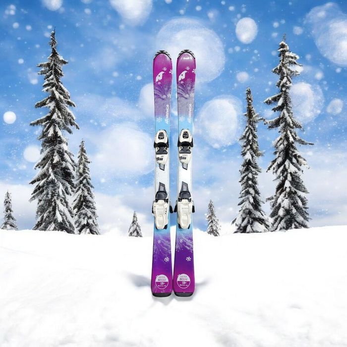 JUNIOR Narty 120 cm NORDICA LITTLE BELLE dla dziewczynki