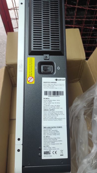 Інвертор  Solinved NM-ECO 6.2 KW MPPT OFF-GRID