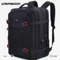 WIERSOON 45L Мужской расширяемый туристический рюкзак