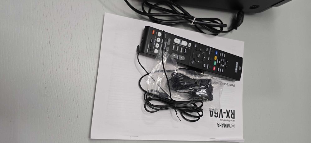 Amplituner YAMAHA RX-V6A Czarny 7.2-kanałowy, 8K, Dolby Atmos, BT...