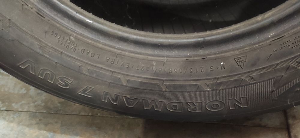 Шини nokian nordman 7 suv 215 65 r16
26 тиждень 19го року
Без проколів