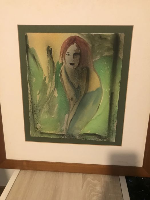 Lote de 12 aguarelas