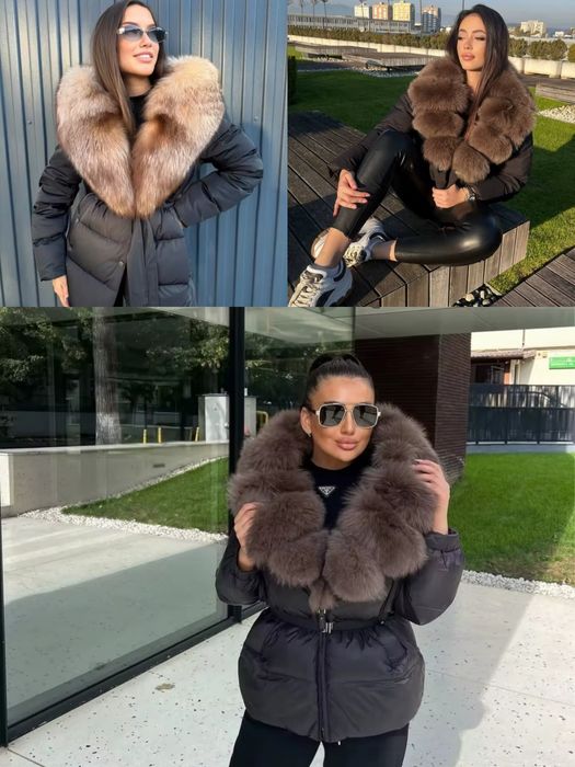 Пуховики женские