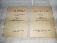 KATALOG ZABYTKÓW SZTUKI W POLSCE - Warszawa 1953 r. Łoziński