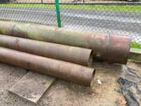 Rura stalowa fi 500 mm długość 450cm 4.5m / 50cm przepust grubościenna