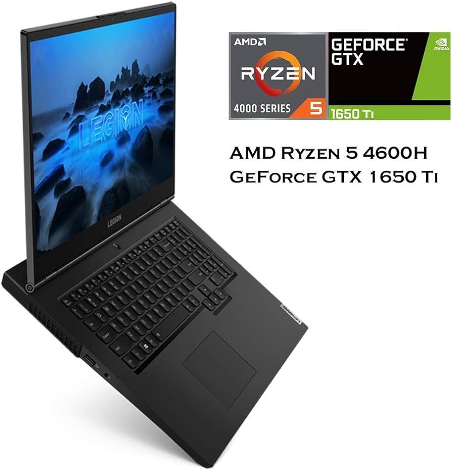 Ноутбук Б/У 15.6” Lenovo Legion 5 : AMD Ryzen 5 4600H, GTX 1650 Ti