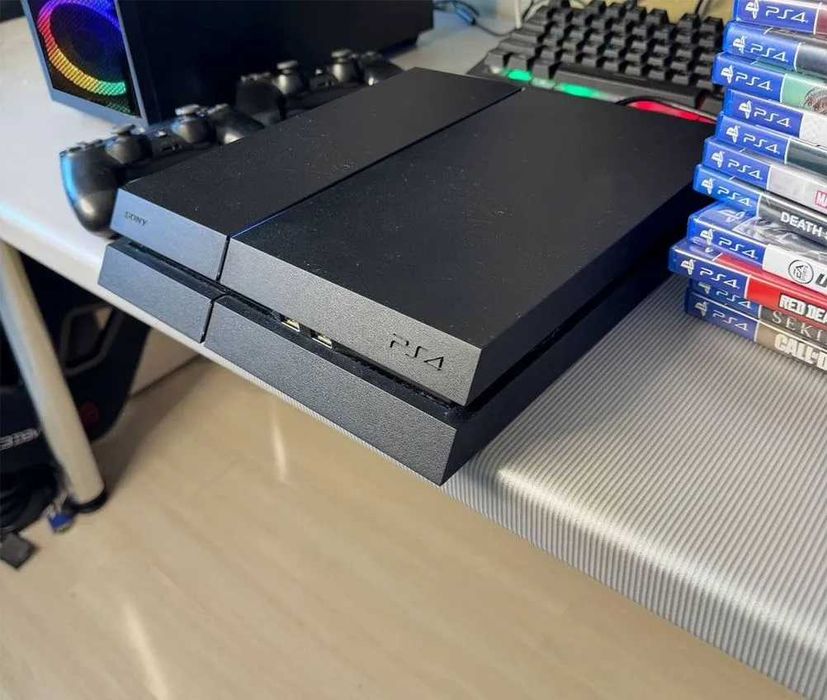 Стан 5/5‼️ Приставка Sony Playstation Ps4 Fat 500gb + Ігри