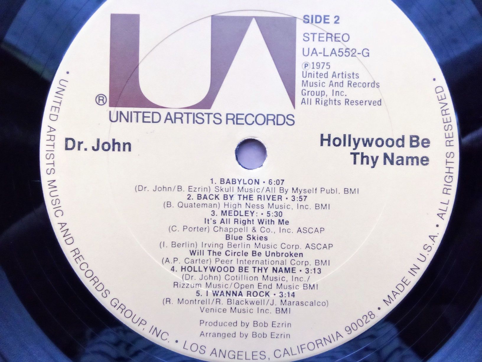 Пластинка, винил Dr. John - Hollywood Be Thy Name (1975)