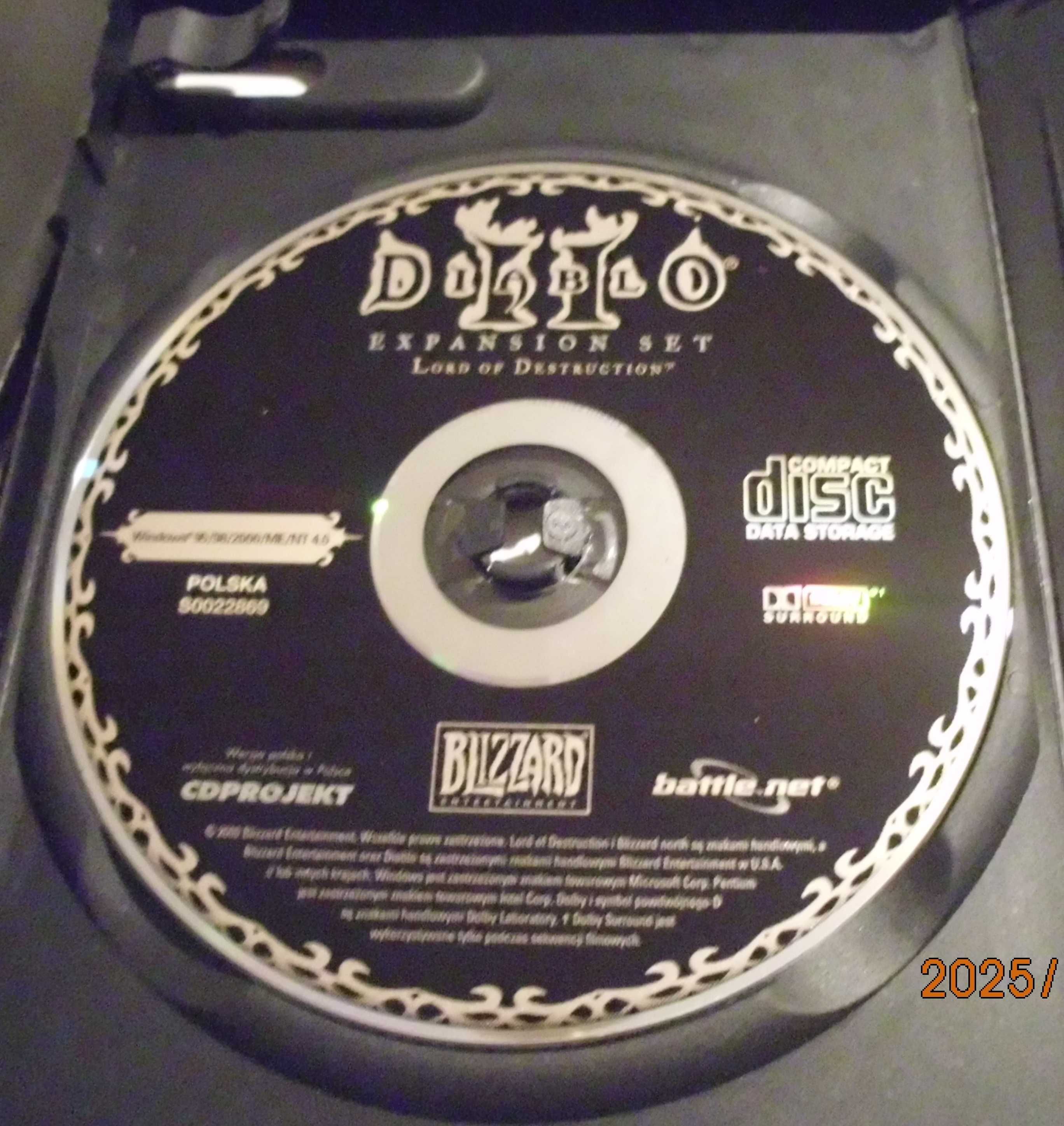 Diablo II Złota Edycja kolekcjonerska -4 CD 2 książeczki b.dobry stan.