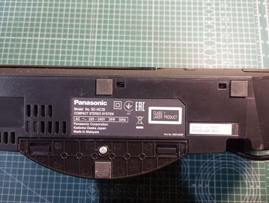 Музичний центр Panasonic SC-HC39EE-K