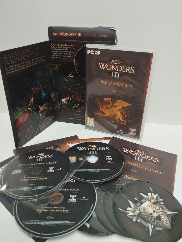 Gra PC Age of Wonders III PL kolekcjoner box