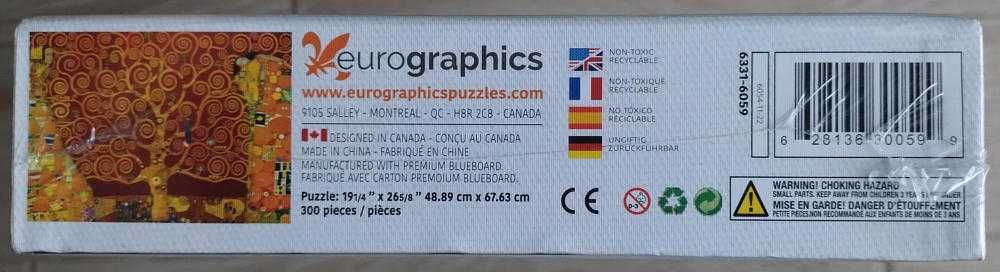 Puzzle 3D Immersive Eurographics - KLIMT - 300 elem (rozmiar jak 1000)