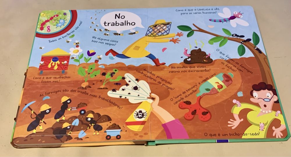 O grande livro de respostas, criaturas pequenas.