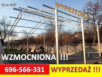 PROMOCJA KONSTRUKCJA 8x6,5 Wiata Garaż Hala Magazyn Blaszak OCYNKOWANA