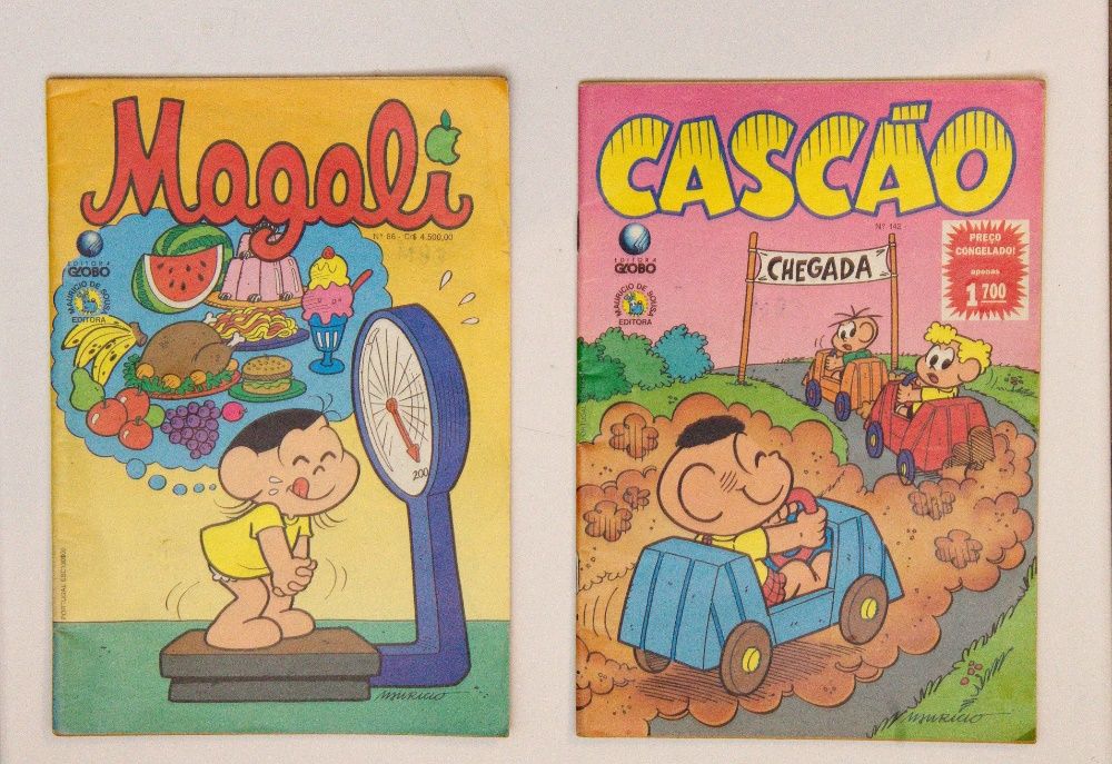 revista banda desenha do cascao e magali