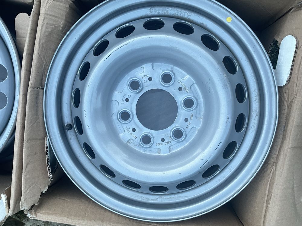 Felgi stalowe 16” Mercedes sprinter Oryginał Volkswagen Crafter Nowe