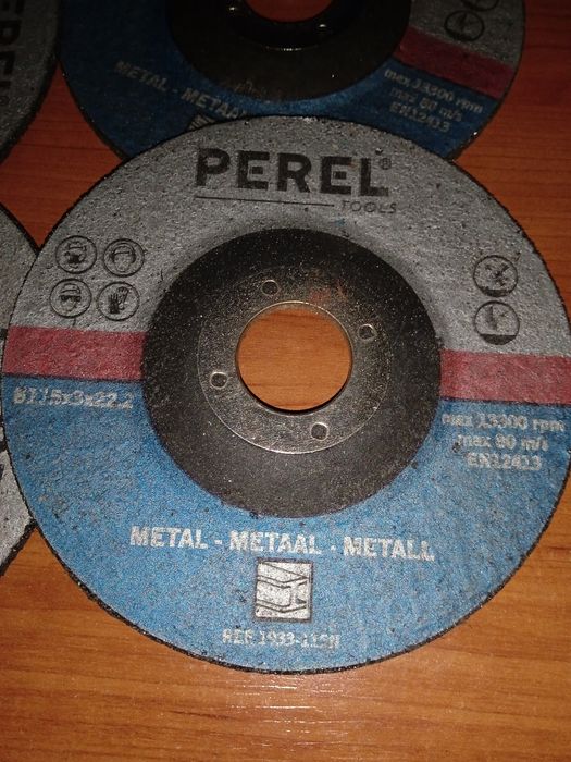Discos para rebarbadora (4x) da Perel para metal