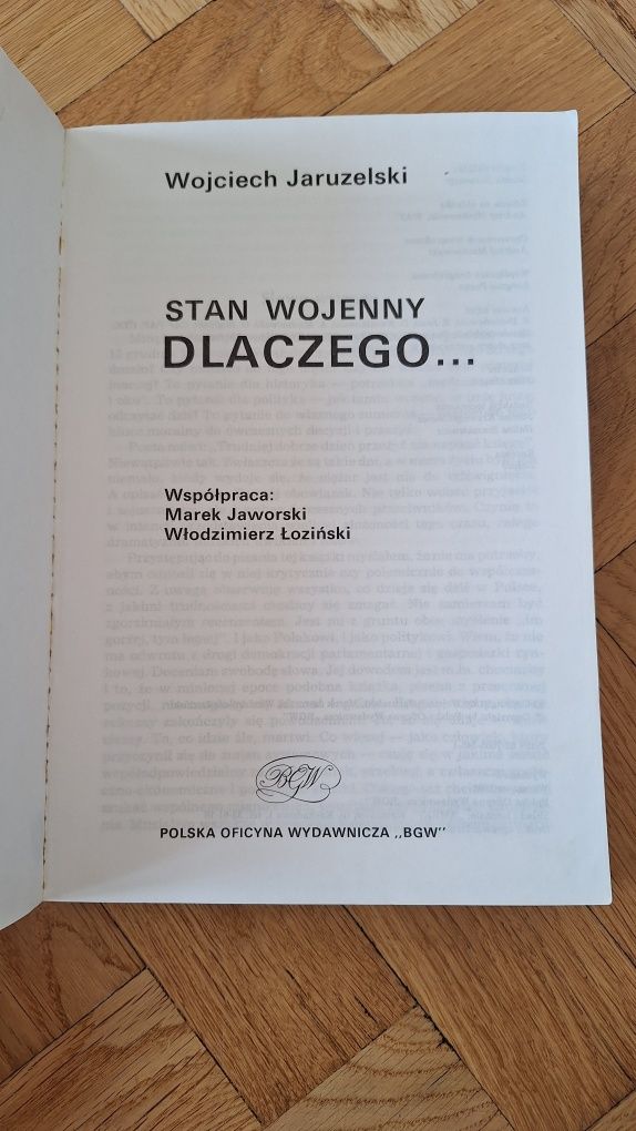 Stan wojenny dlaczego Jaruzelski