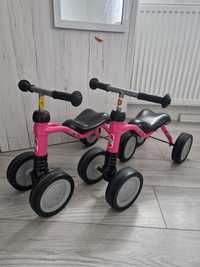 Dwa rowerki Puky dla bliźniaczek