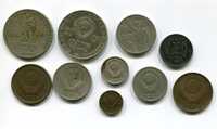 Монети монеты різних років і країн