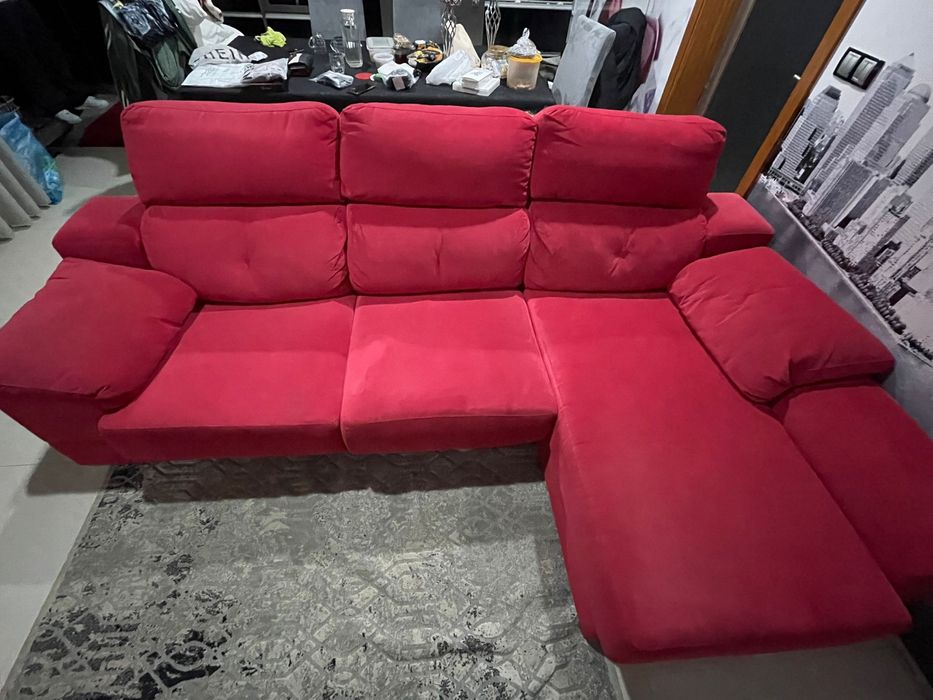 Chaise Longue vermelho