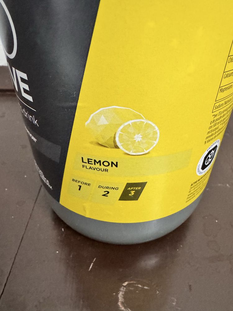 Power Bar Iso Active isotonic lemon