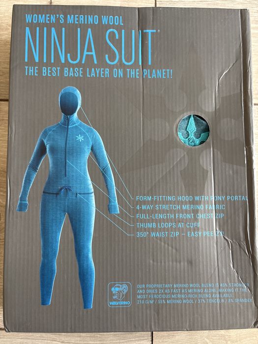 Термобілизна жіноча Ninja Suit merino, розмір XS