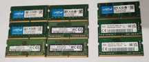 Kości RAM SODIMM DDR4 laptopowe 6x8GB samsung/crucial