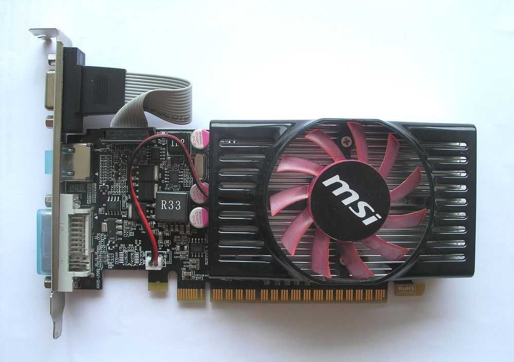 Видеокарта NVidia GeForce GT 620 (1 ГБ DDR3)