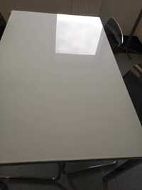 Stół Torsby (Ikea) - chrom i szkło