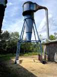 Silos na trociny, odciąg trocin