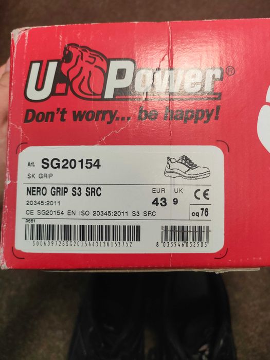 Buty BHP - Nero Grip S3 SRC - rozmiar 43