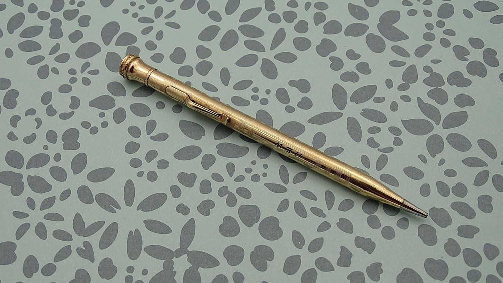 stary ołówek - vintage, 1921, WAHL EVERSHARP TEMPOINT, Grecian Border