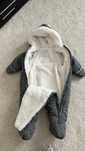 Fato polar para bebe muito quentinho 68cm Vertbaudet