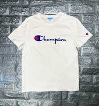 Biała T-shirt «Champion» Koszulka Męska / M