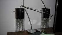 lampy sufit salon glamour kryształki 2szt salon kuchnia jadalnia lampa