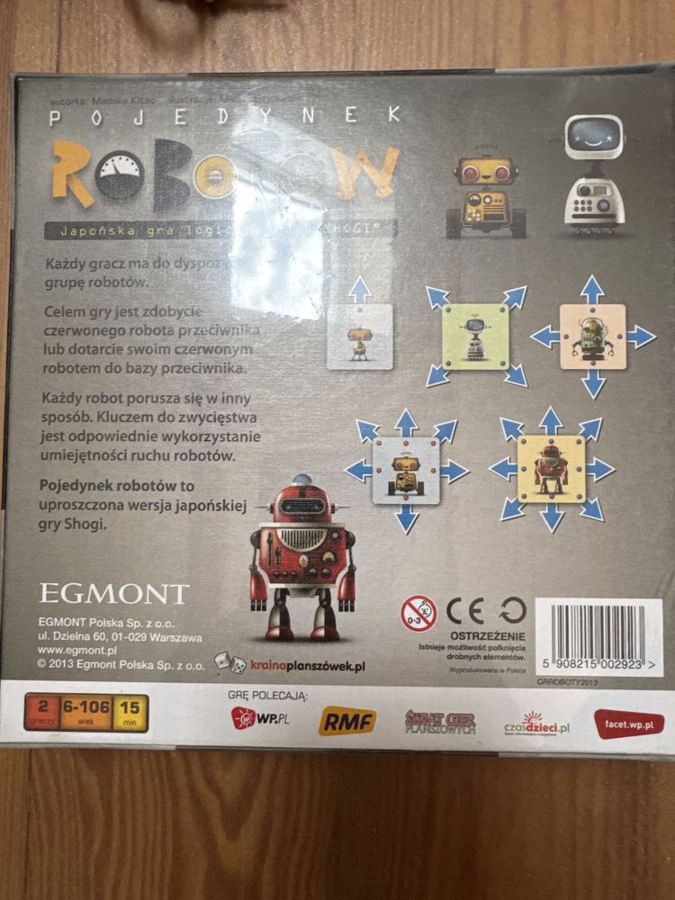 Pojedynek robotów gra Nowa Egmont
