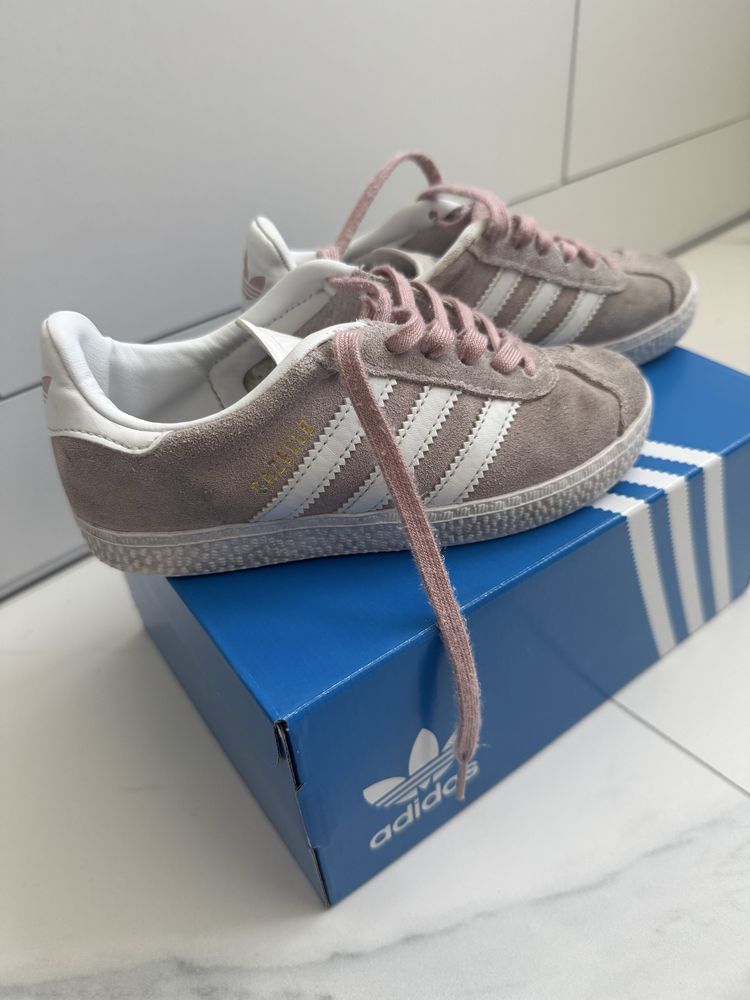 Adidas gazelle różowe dziecięce