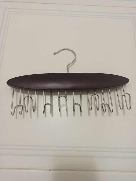 Деревянная вешалка много Крючков