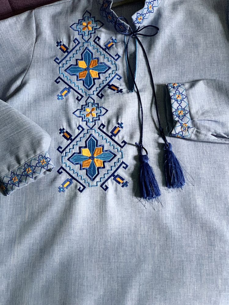 Вишиванка на підлітка хлопця 11 років 148-152