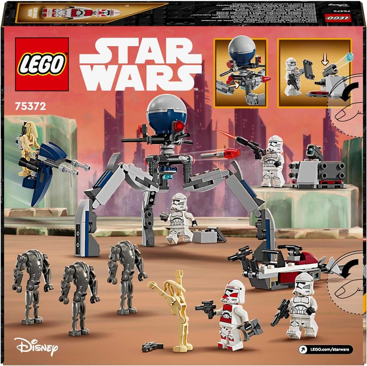 LEGO Star Wars Zestaw bitewny z żołnierzem armii klonów i droidem