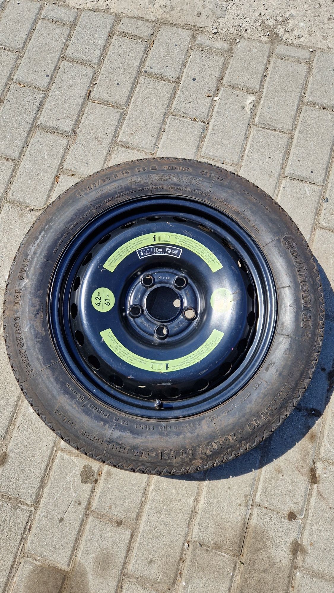 Запаска Mercedes-Benz
