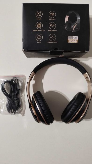 Słuchawki bezprzewodowe nauszne Bluetooth 6S.