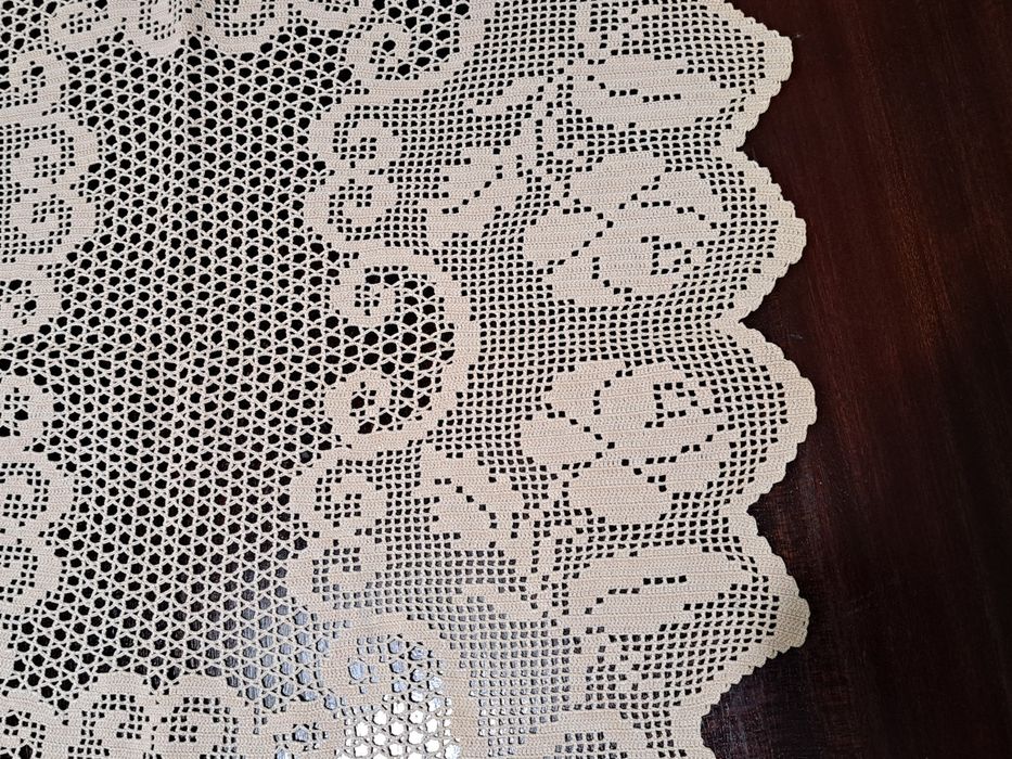 Conjunto 3 naperons croché