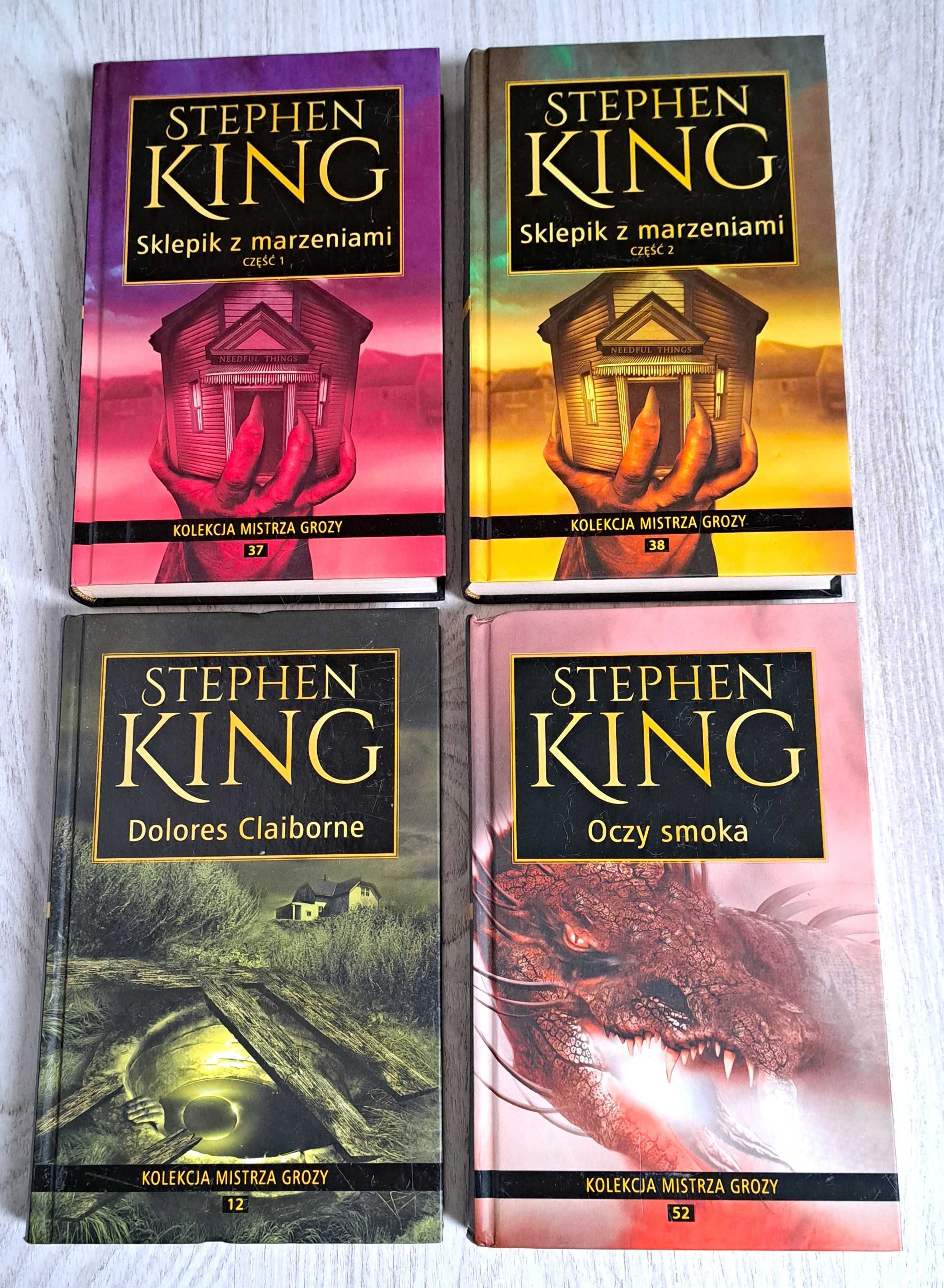 Stephen King Sklepik z marzeniami 1 i 2 Oczy smoka Dolores Claiborne