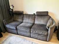 Komplet MILLOM Agata meble Sofa + fotel elektryczny relaks