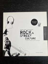Książka Album unikat Rock & street culture plus cd tattoo graffiti