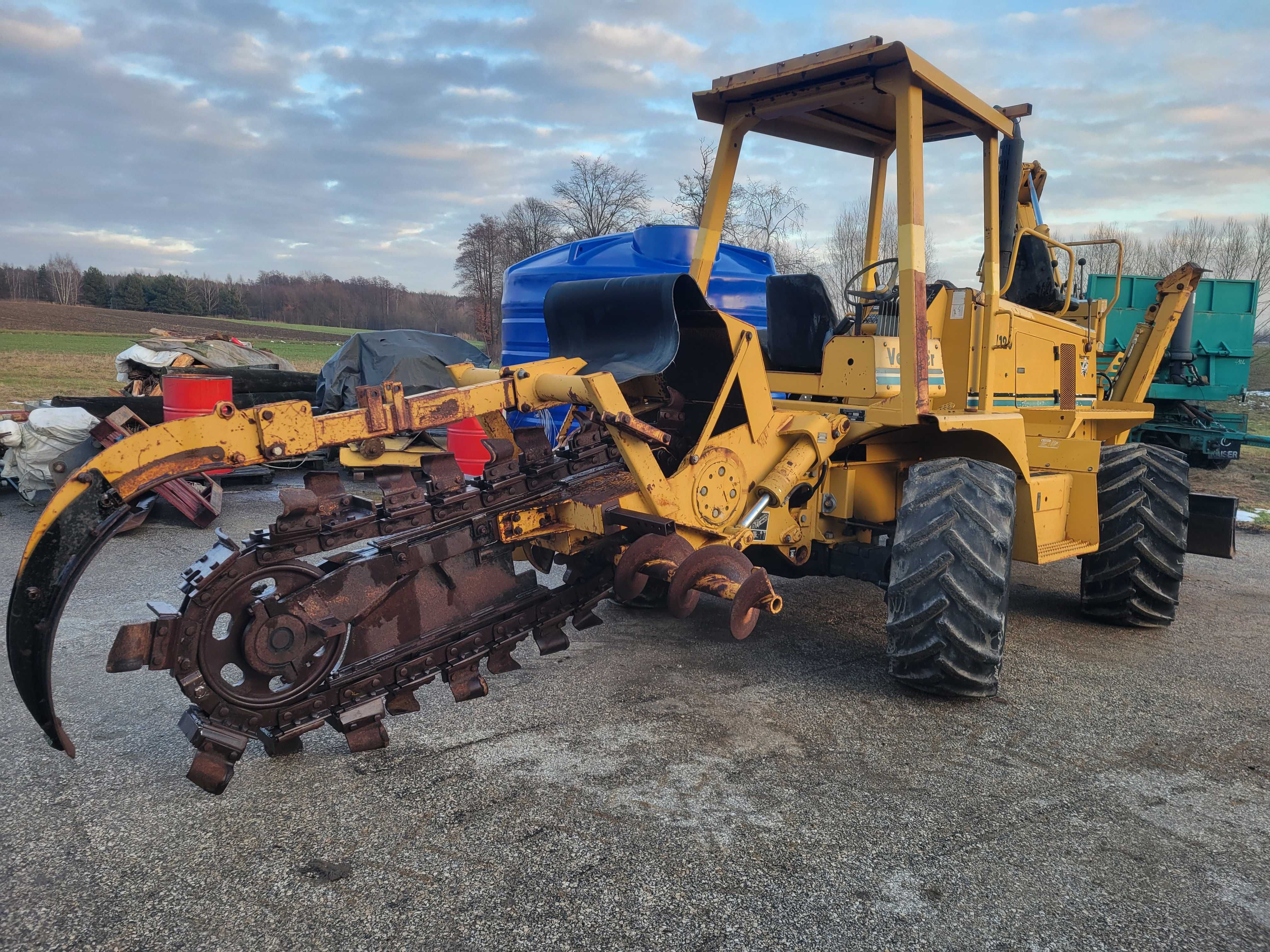 Koparka łańcuchowa Vermeer V 120 , Ditch Witch, Case