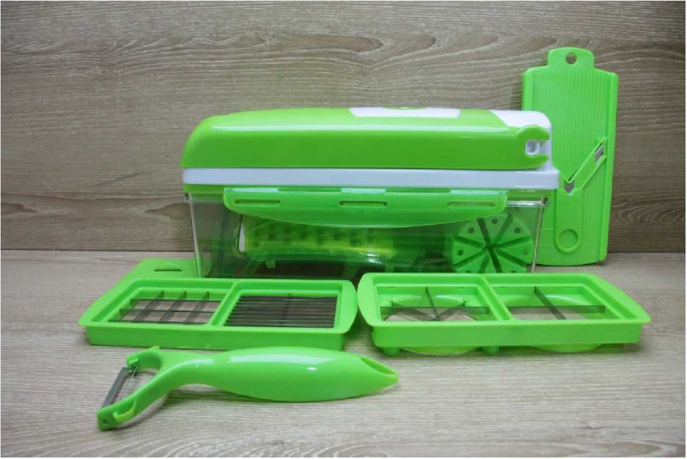 Универсальная овощерезка-терка с контэйнером Nicer Dicer Plus