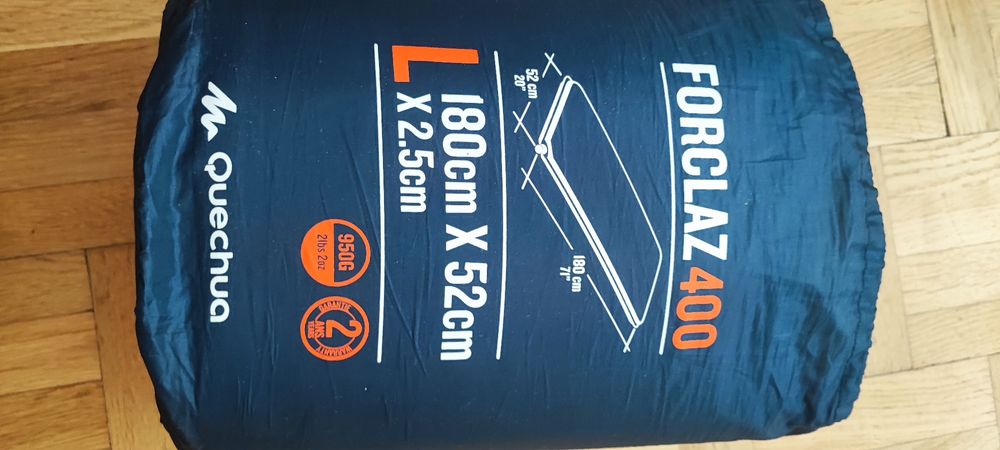 Mata samo pompująca Quechua Forclaz 400